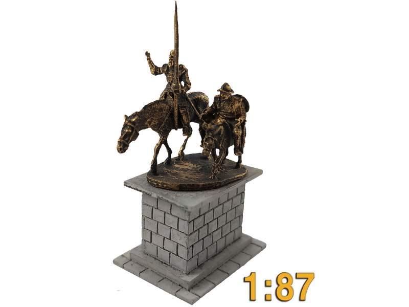 Don Quixote monument, HO scale (1/87)