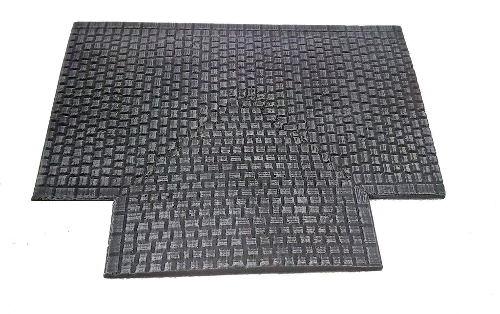 Cobblestone road – 3 way junction, 28mm 1:56 scale