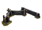 Coconut-logs defense barricade, set of two 1:56 (28mm)