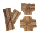 Dirt road – 3-way junction, 15mm 1:100 scale