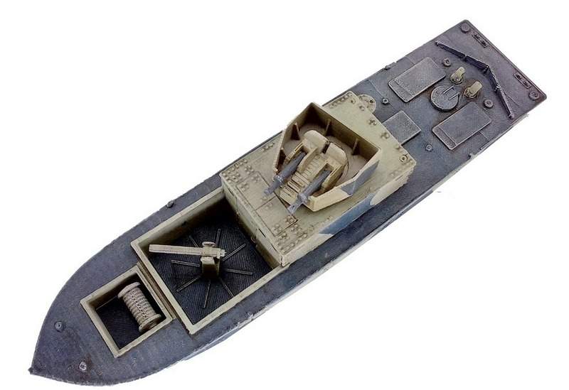 LCS(M) British Landing Craft Support(MK3) 1:56 (28mm)