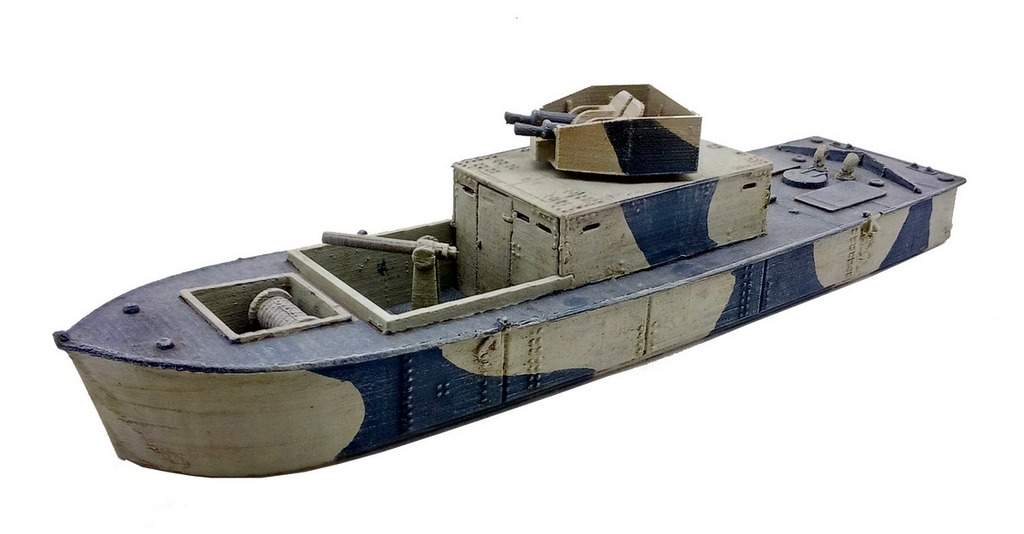 LCS(M) British Landing Craft Support(MK3) 1:56 (28mm)