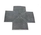 Cobblestone road – crossroad section, 15mm 1:100 scale