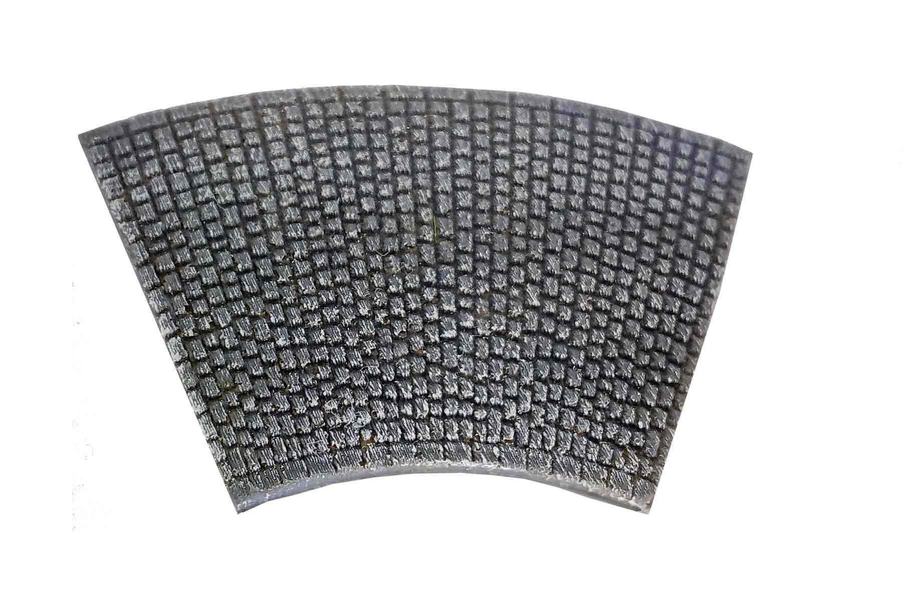 Cobblestone road – bent section, 15mm 1:100 scale