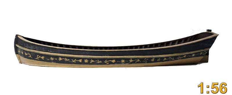 Pirate Boat , Dinghy for 28mm 1:56 (28mm)