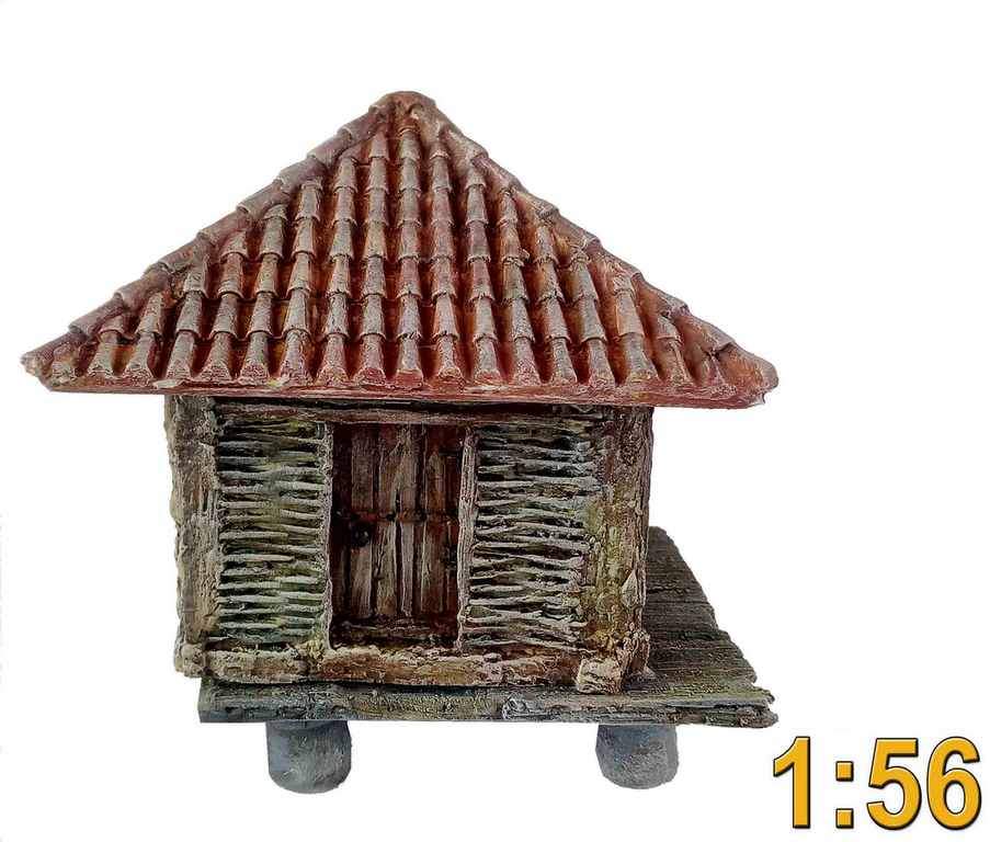 Medieval small barn 1:56 (28mm)