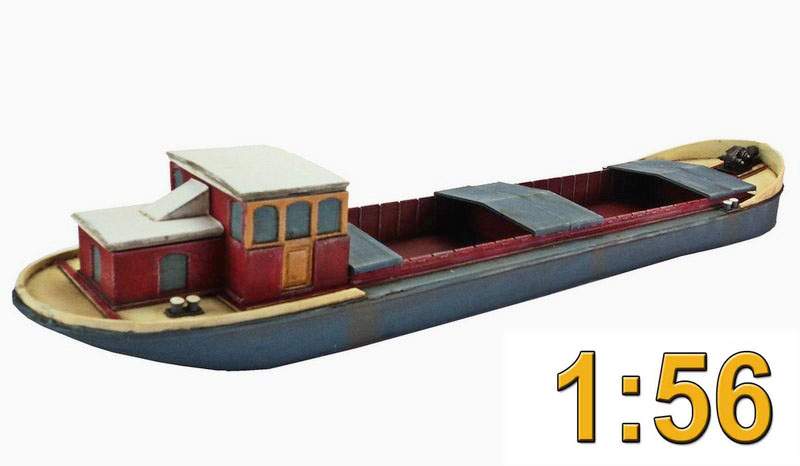 Dutch barge 1:56 (28mm)