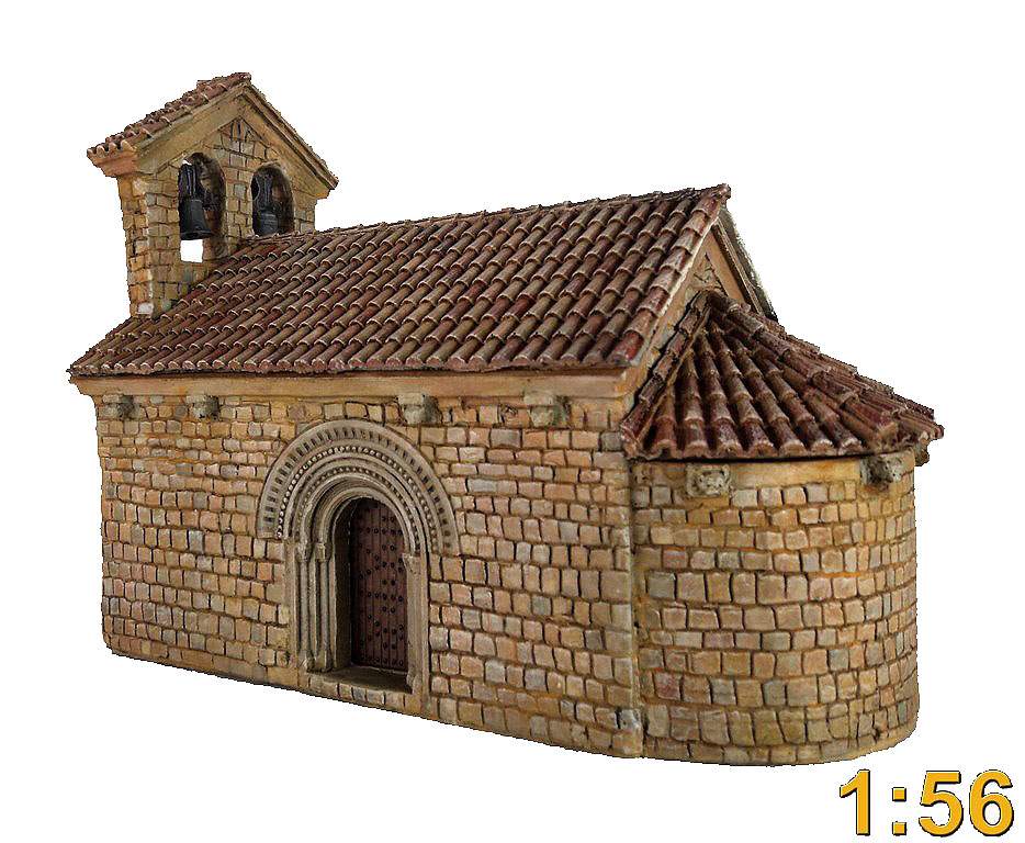 Romanesque Small Church 1:56 (28mm)