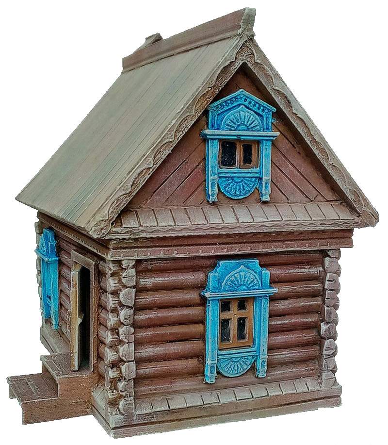 Russian traditional house 1:56 (28mm)