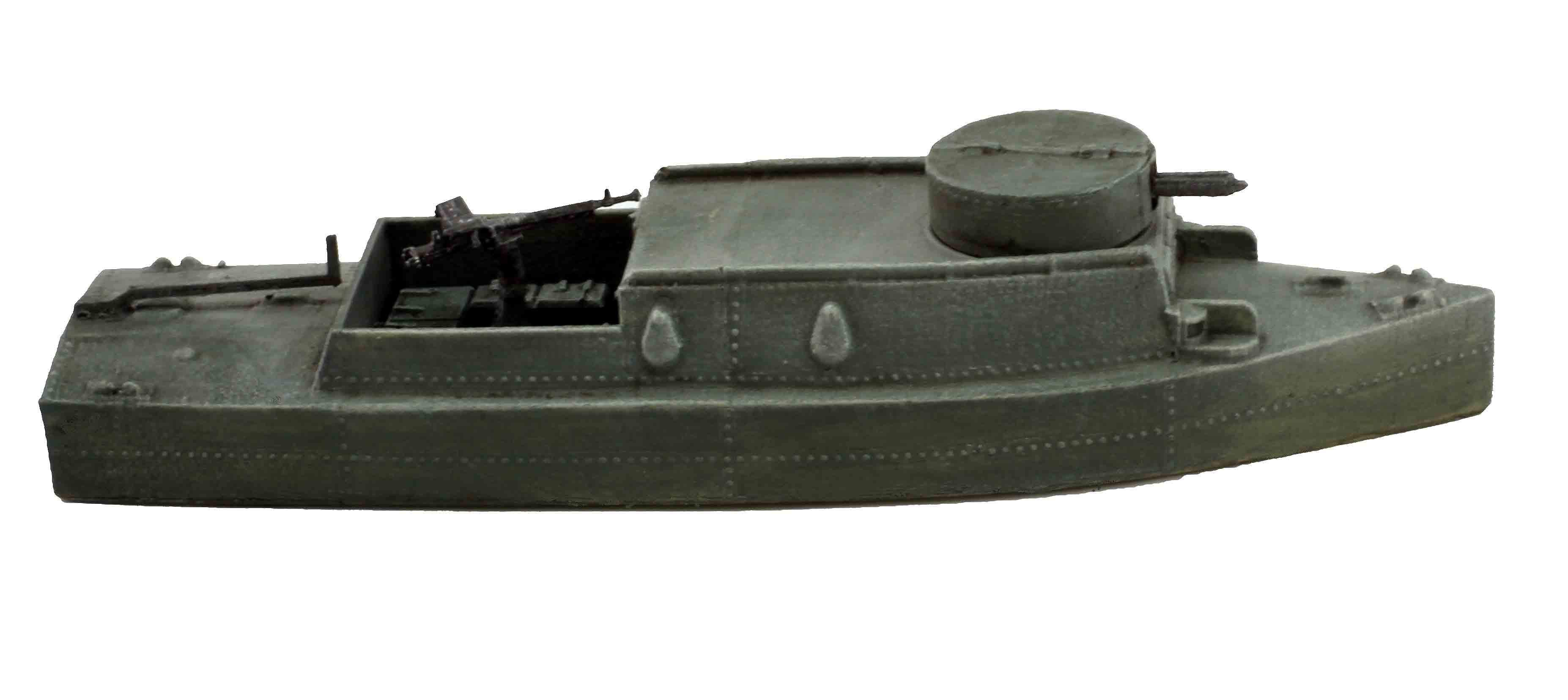 BK-2 (or Type D) Soviet Riverine Gunboat 1:56 (28mm)