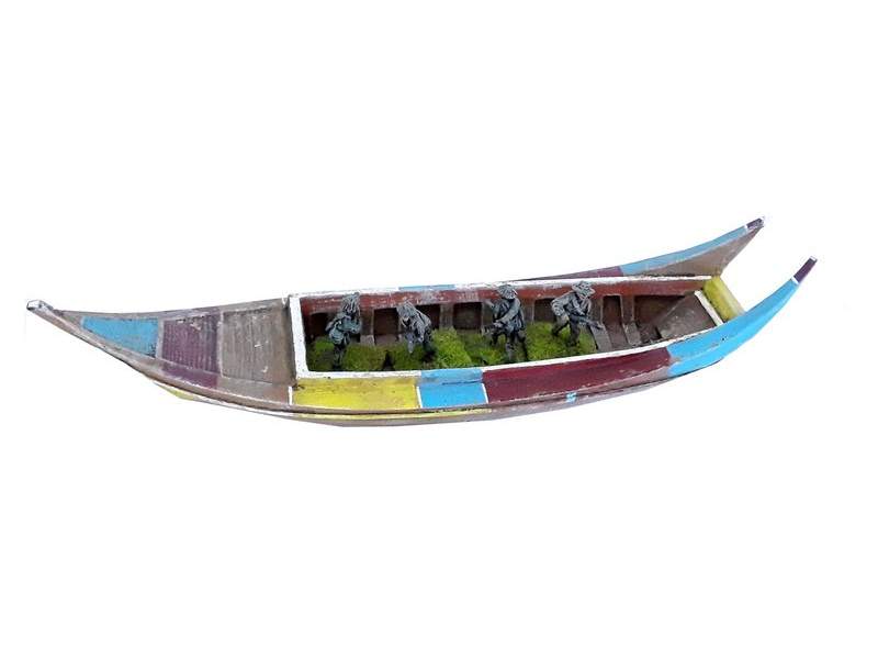Burmese boat 1:72 (20mm)