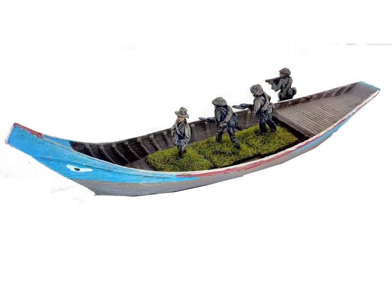 1:72 Vietnam Five-Planks Houseboat (20mm)