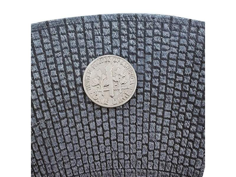 Cobblestone road – bent section, 20mm 1:72 scale