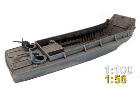LCVP Higgins US landing craft 1:56 (28mm)