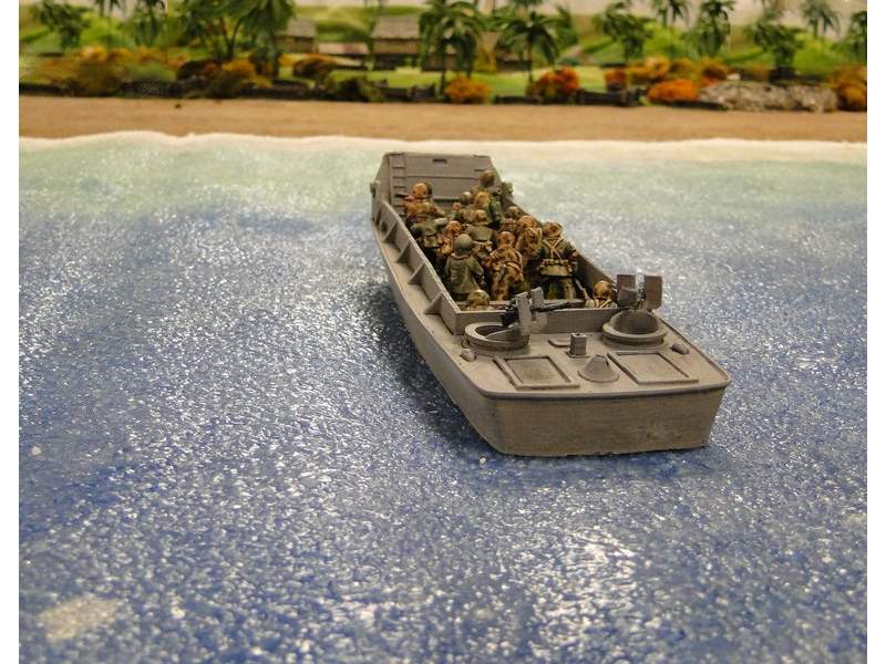 LCVP Higgins US landing craft 1:56 (28mm)