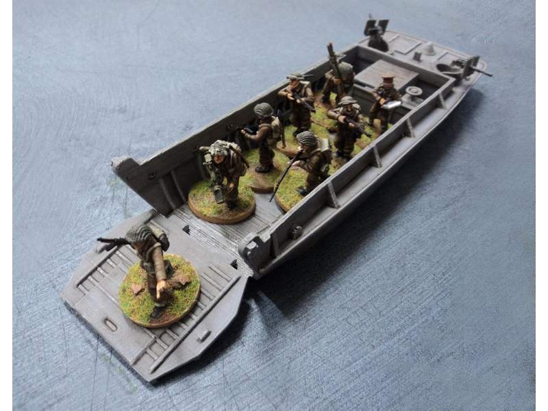 LCVP Higgins US landing craft 1:56 (28mm)