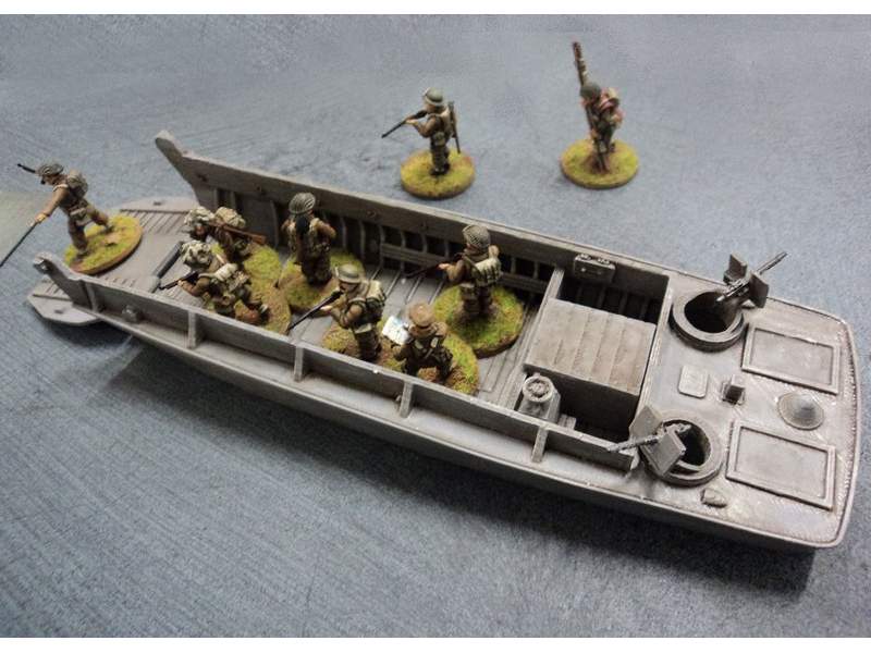 LCVP Higgins US landing craft 1:56 (28mm)