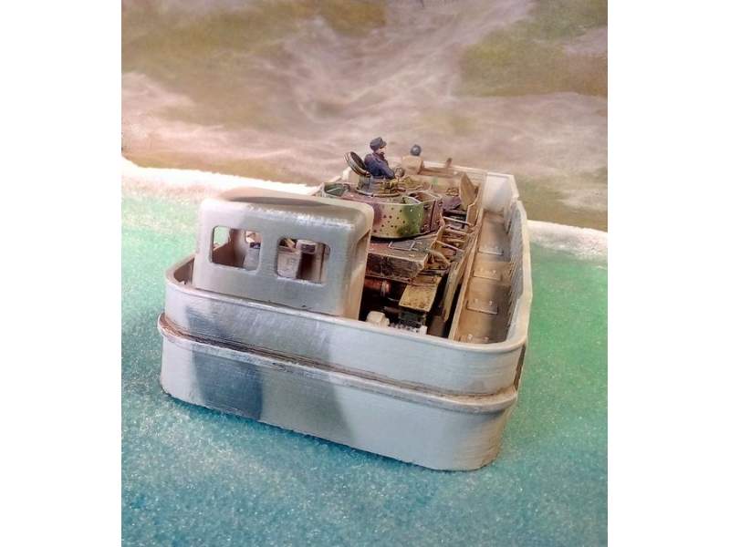 Second World War German Pionierlandungsboot 41   1:56 (28mm)