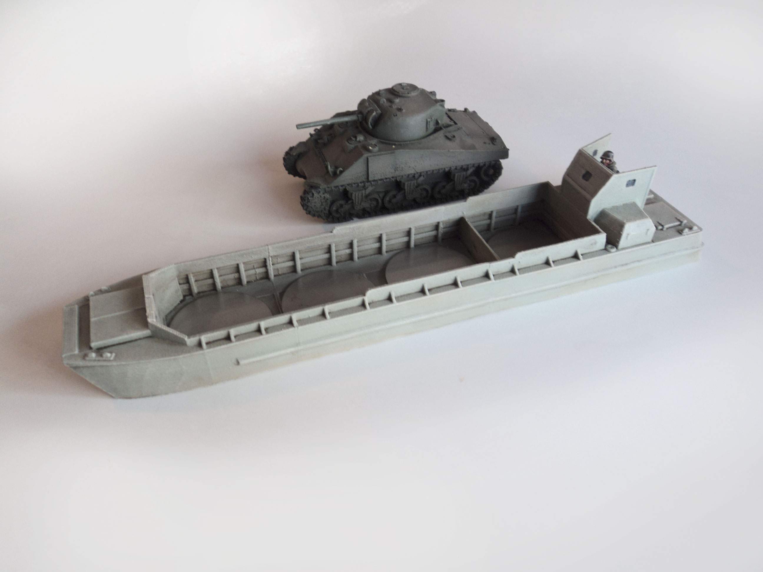 Second World War Italian Motolance ML Landing Craft 1:56 (28mm)