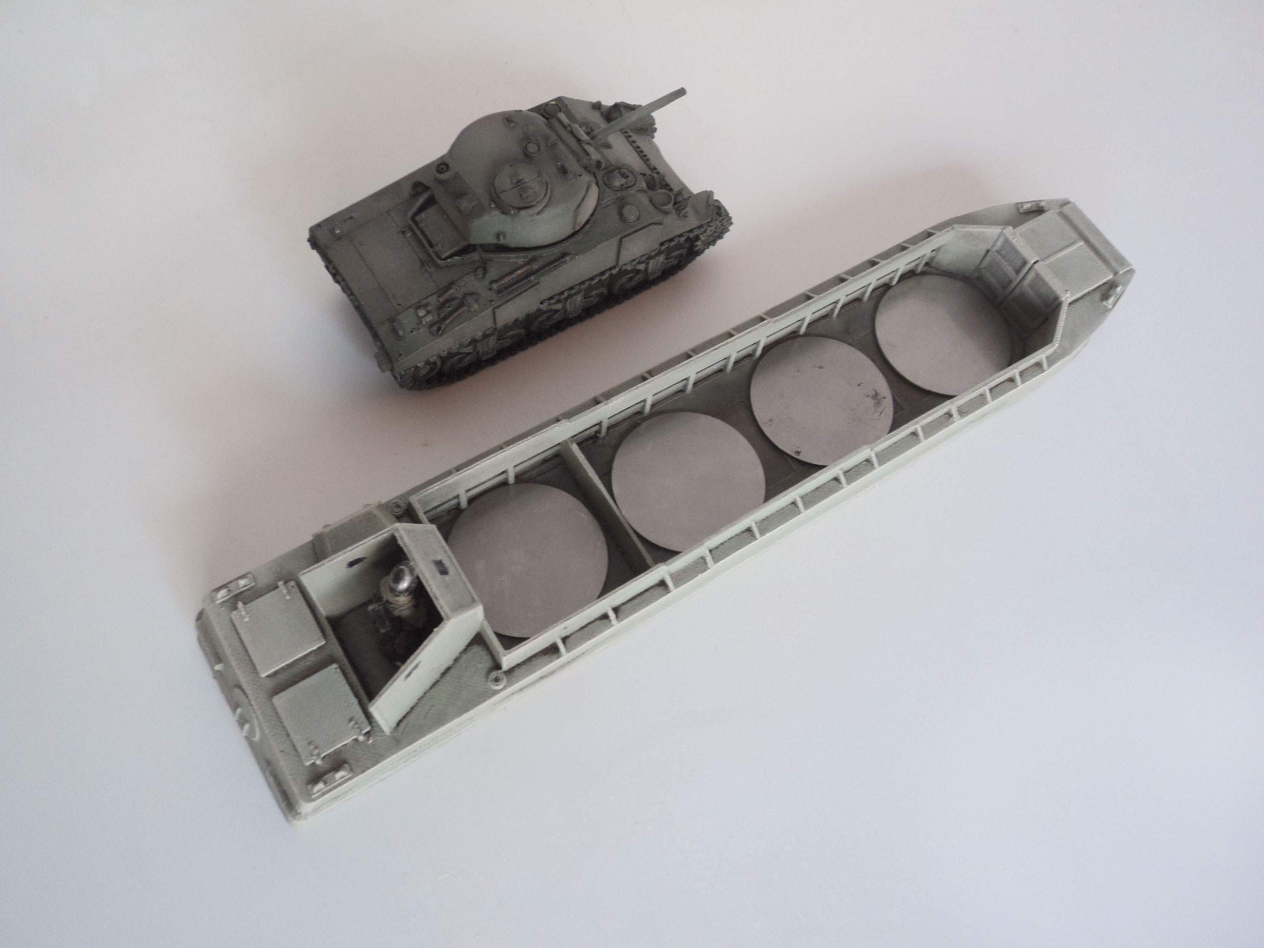Second World War Italian Motolance ML Landing Craft 1:56 (28mm)