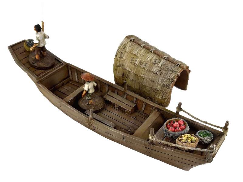 Asian fishing boat 1:56 (28mm)