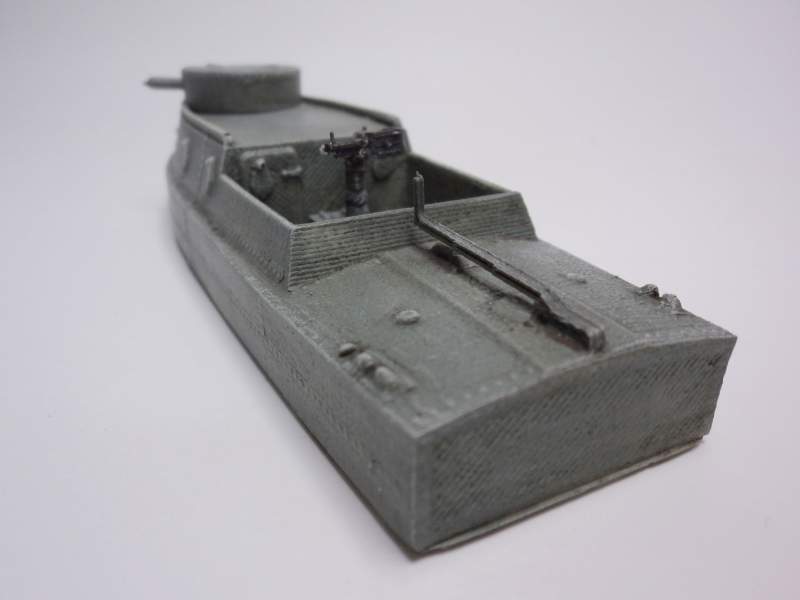 BK-2 (or Type D) Soviet Riverine Gunboat 1:56 (28mm)