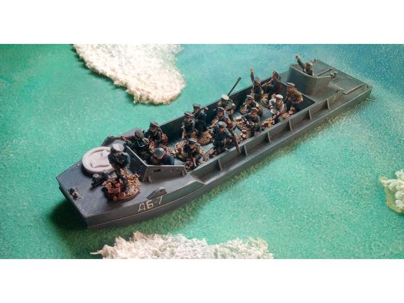 DB Soviet landing craft 1:56 (28mm)