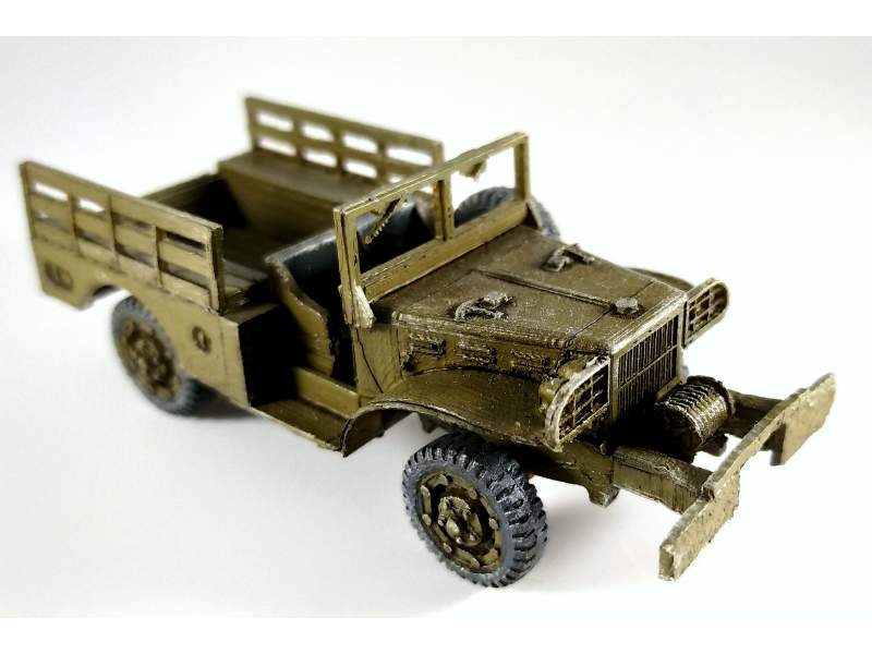 Dodge WC52 ¾ Ton Truck, 28mm, 1:56 scale