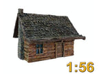 French Indian War Log Cabin (B) 1:56 (28mm)