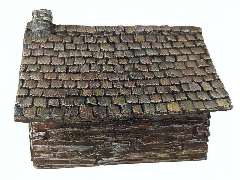 French Indian War Log Cabin (B) 1:56 (28mm)