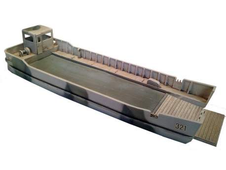 Second World War German Flossacke 34 Assault Pontoon Inflatable Boat 1:56 (28mm)