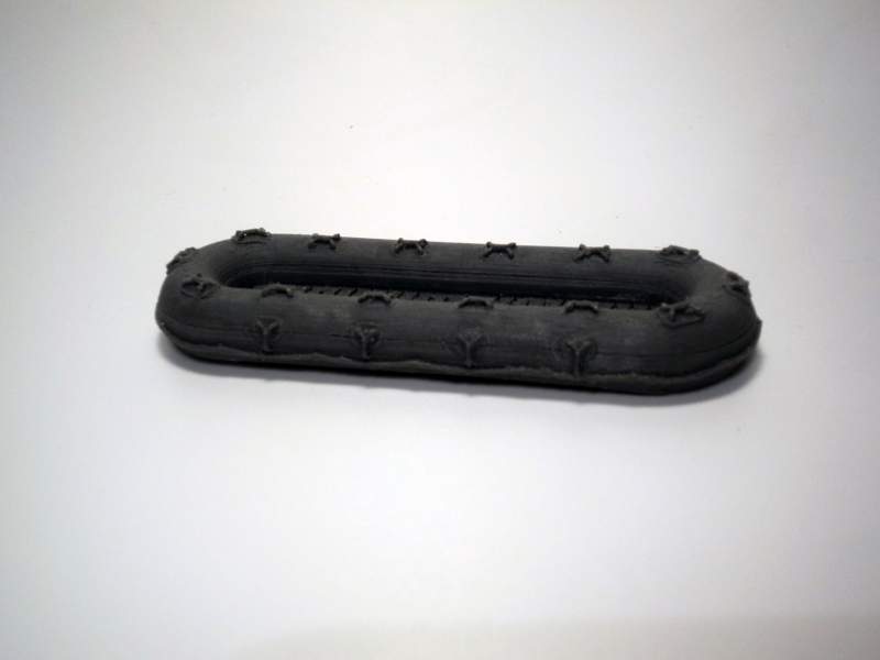 Second World War German Flossacke 34 Assault Pontoon Inflatable Boat 1:56 (28mm)