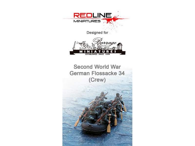 Flossacke 34 crew, pack 1 1:56 (28mm)