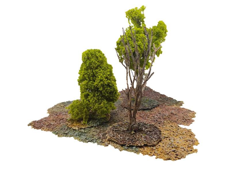 FOREST modular terrain unit, 28mm 1:56 scale
