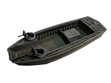 German Assault Pontoon and Inflatable Boats  set 1:56 (28mm)