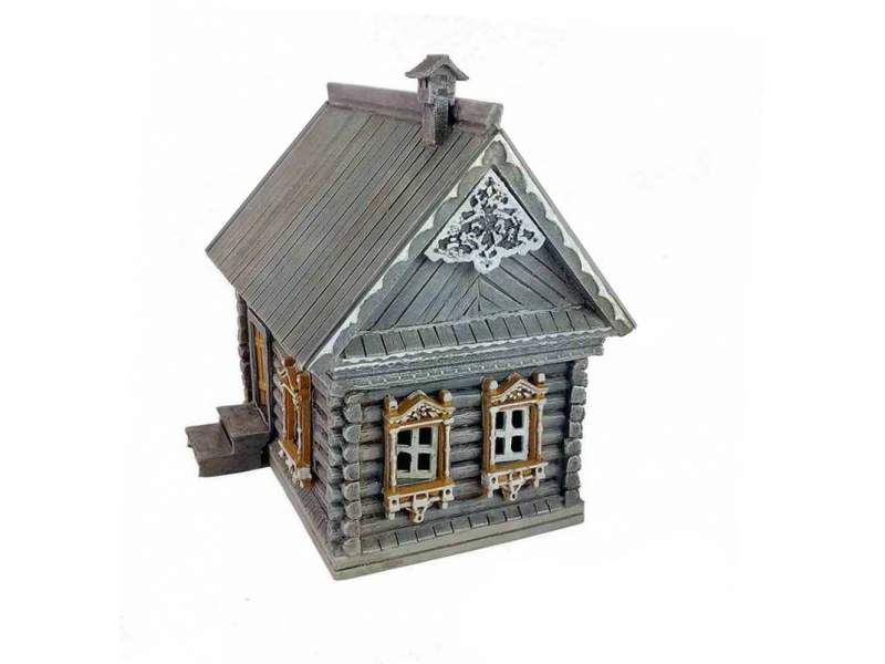 Russian log house 1:56 (28mm)