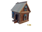 Russian traditional house 1:56 (28mm)