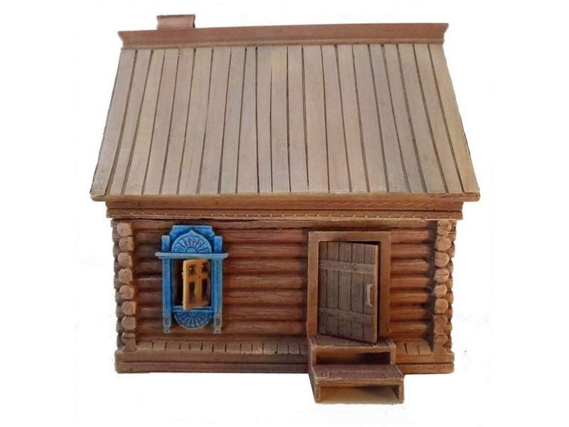 Russian traditional house 1:56 (28mm)