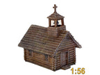 French Indian War Log Church 1:56 (28mm)