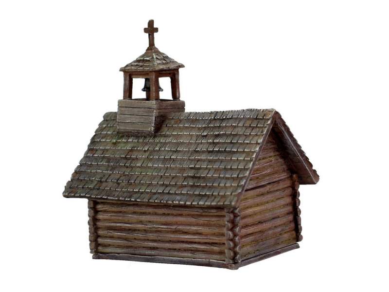 French Indian War Log Church 1:56 (28mm)