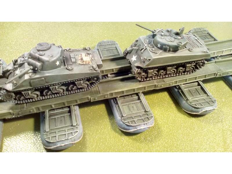 US M2 Inflatable Pontoon Bridge 28mm (1:56)