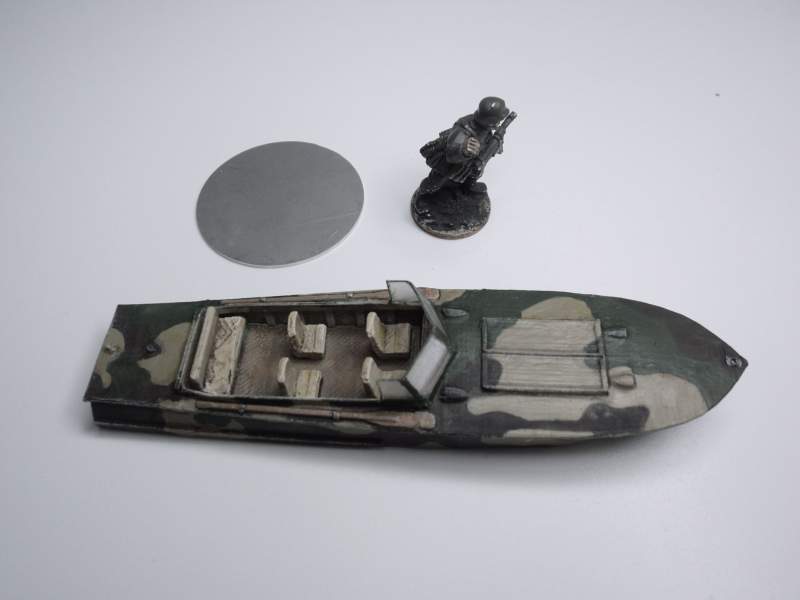 WWI PG-117 Soviet Assault Boat 1:56 (28mm)
