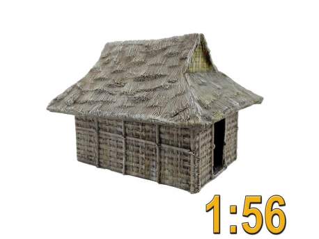 Pacific Thatched Hut 1:56 (28mm)