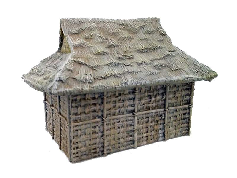 Pacific Thatched Hut 1:56 (28mm)