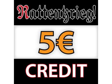 Rattenkrieg! 5€ Credit