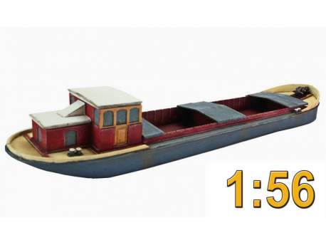 River barge (Europe, XX century) 1:56 (28mm)
