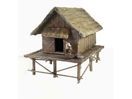Straw Vietnam House 1:56 (28mm)