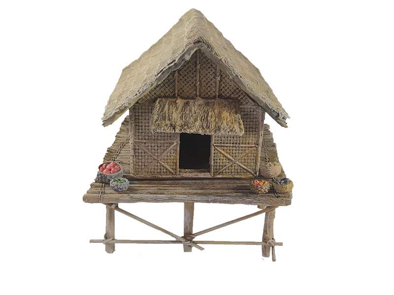 Straw Vietnam House 1:56 (28mm)