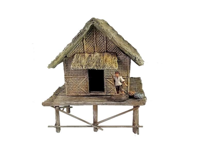 Straw Vietnam House 1:56 (28mm)