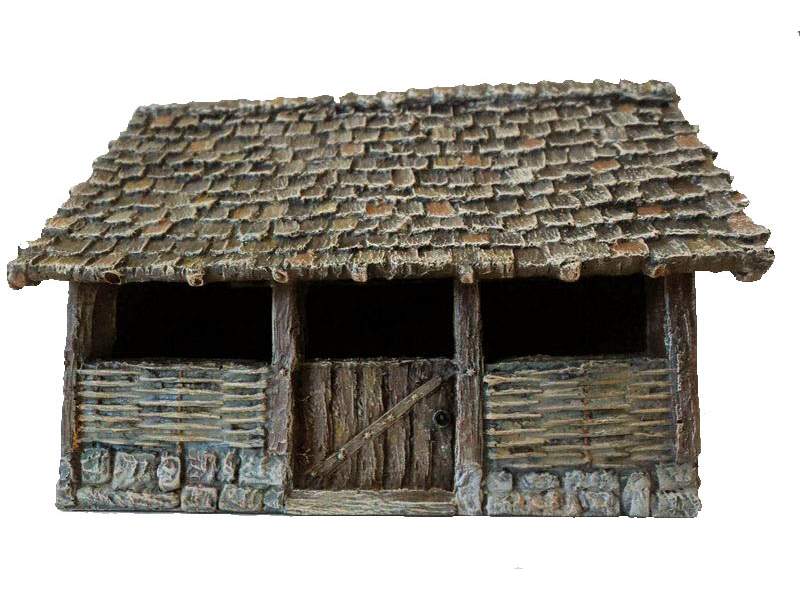 Medieval stable 1:56 (28mm)